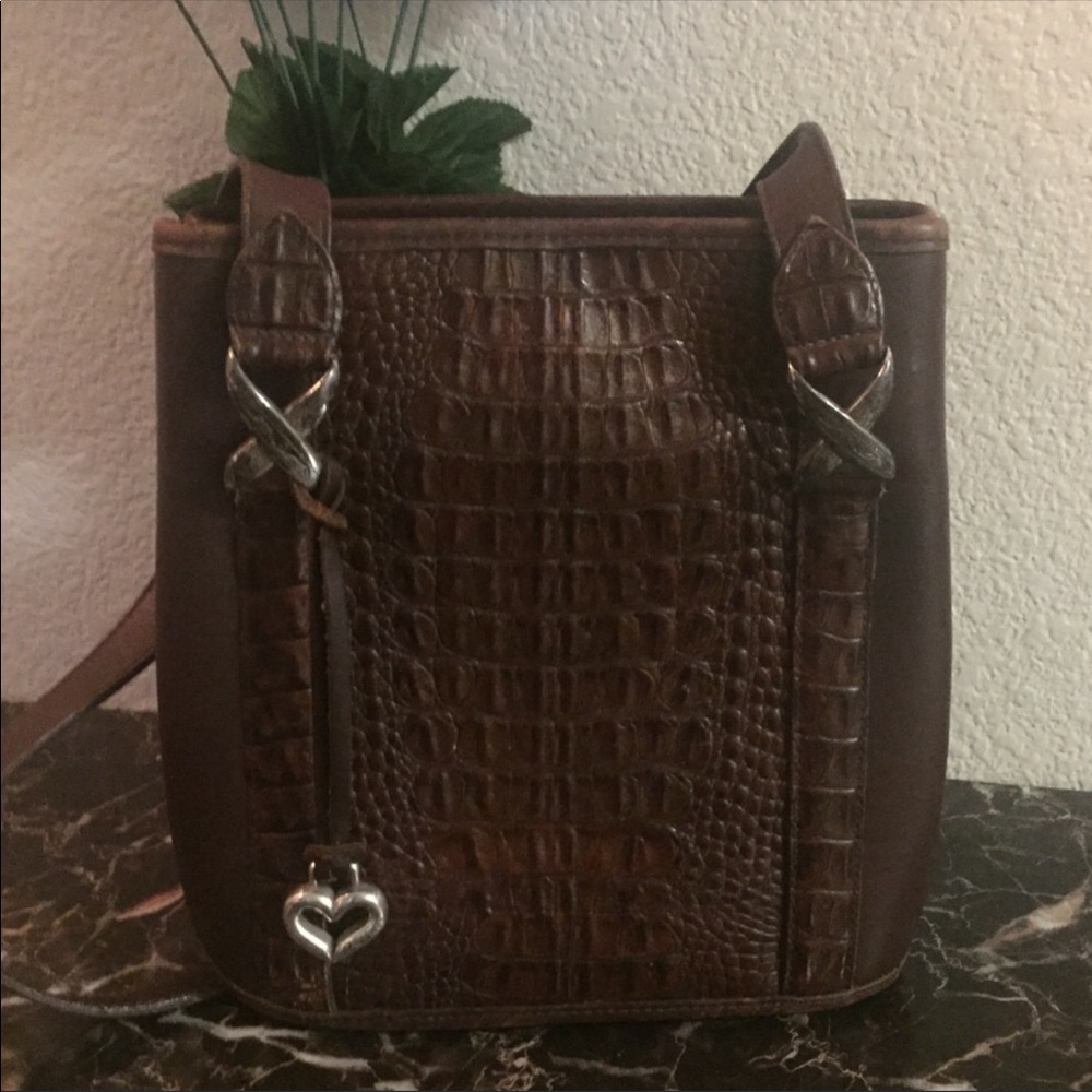 Vintage Brighton Brown Leather Handbag